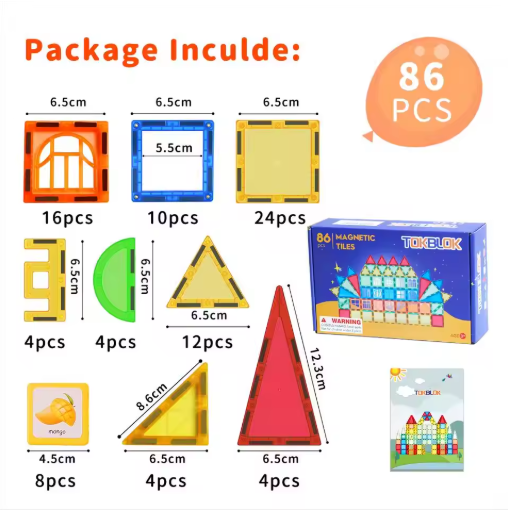 Magnetic Adventure Building Set