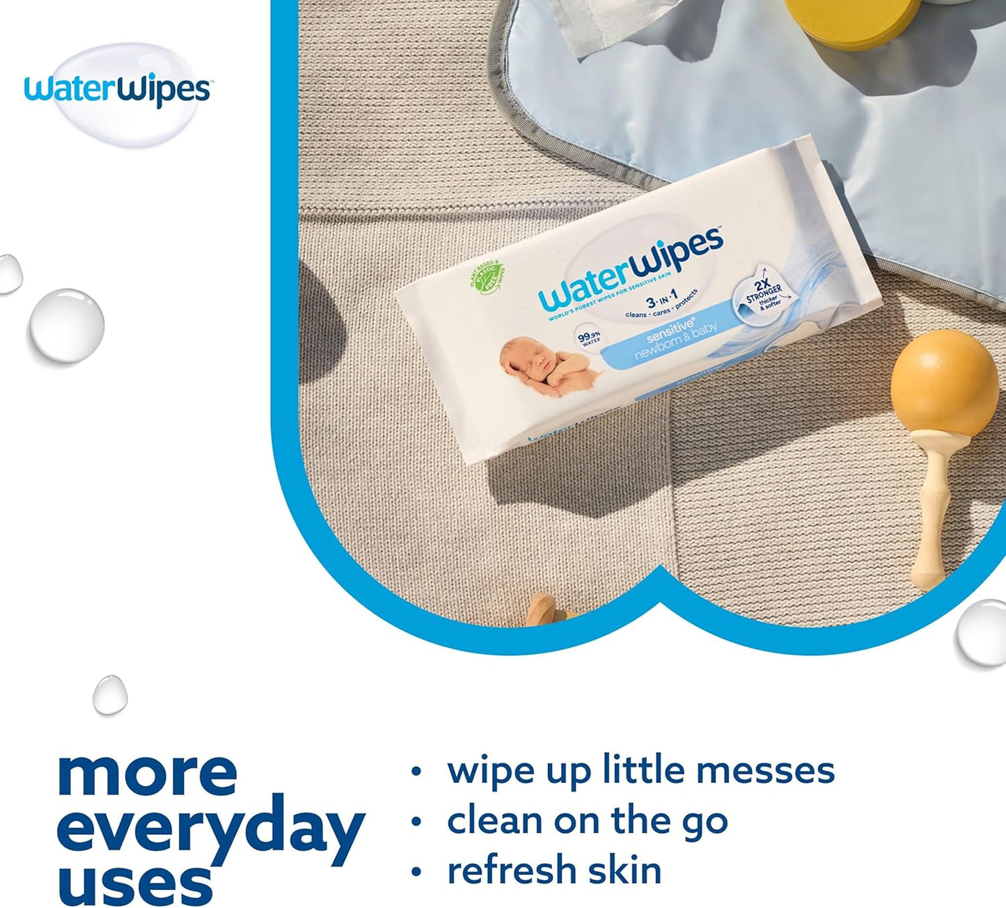 PureBaby Gentle Wipes