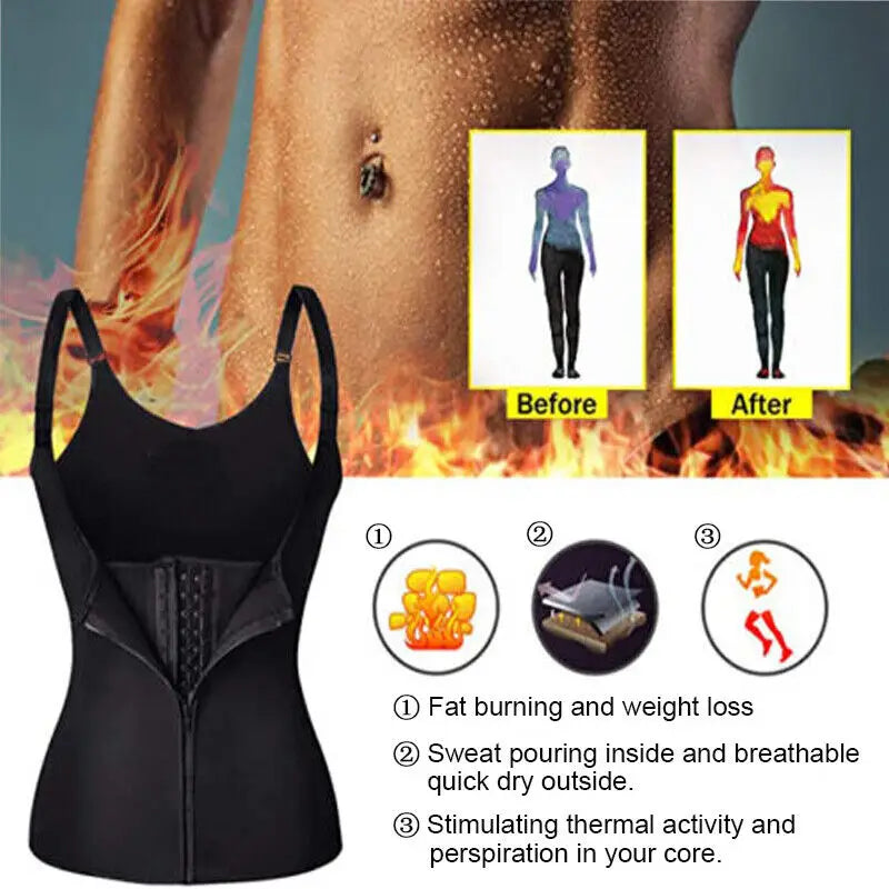SlimFit Sauna Sweat Vest