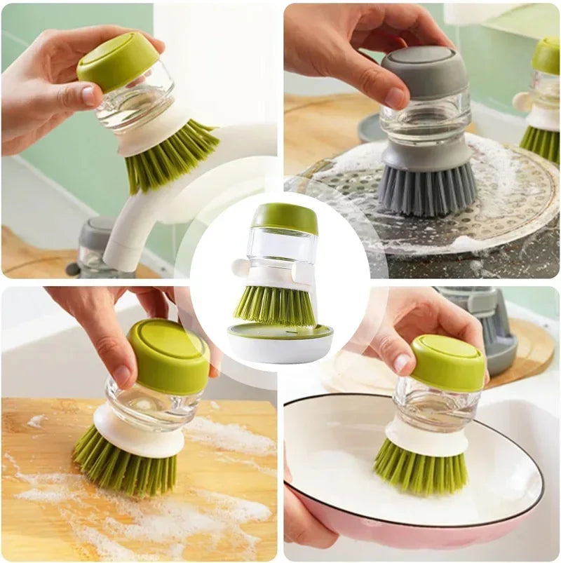 Smart Soap Dish Brush