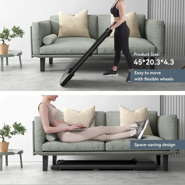 Compact Under-Desk Treadmill