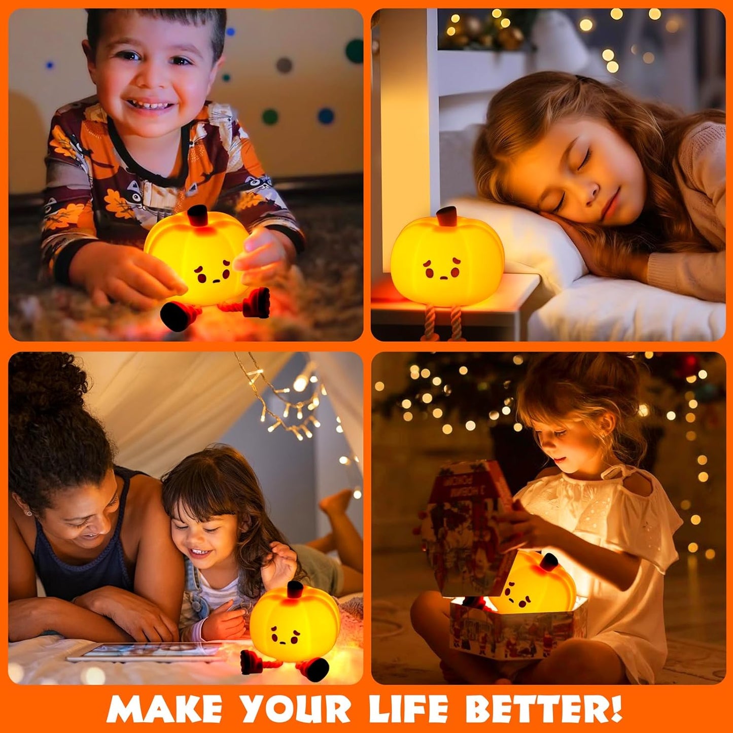 Pumpkin Glow Night Light