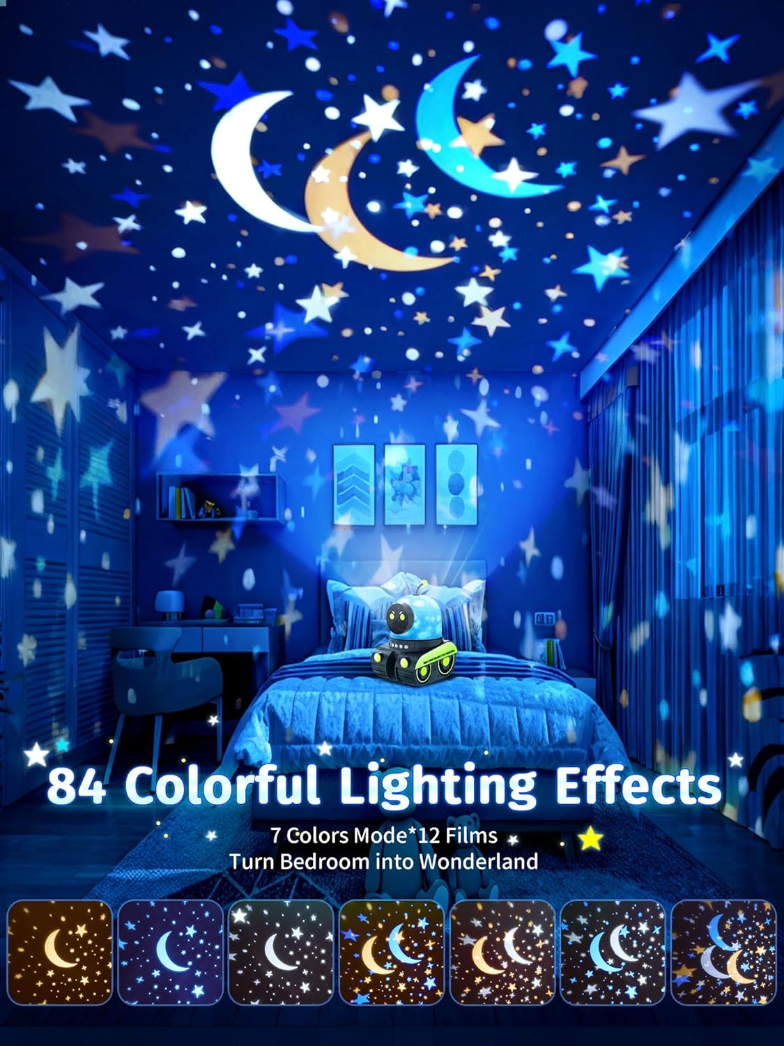 Starry Night Projector for Kids