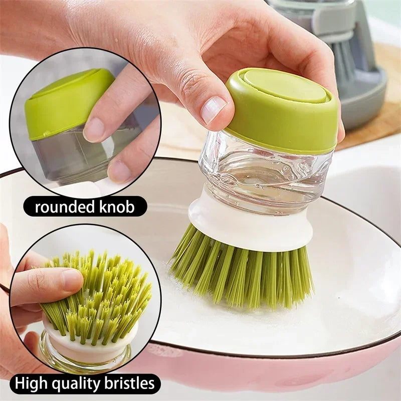 Smart Soap Dish Brush