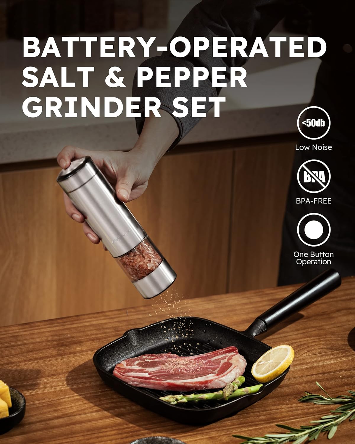 Effortless Spice Mill Duo