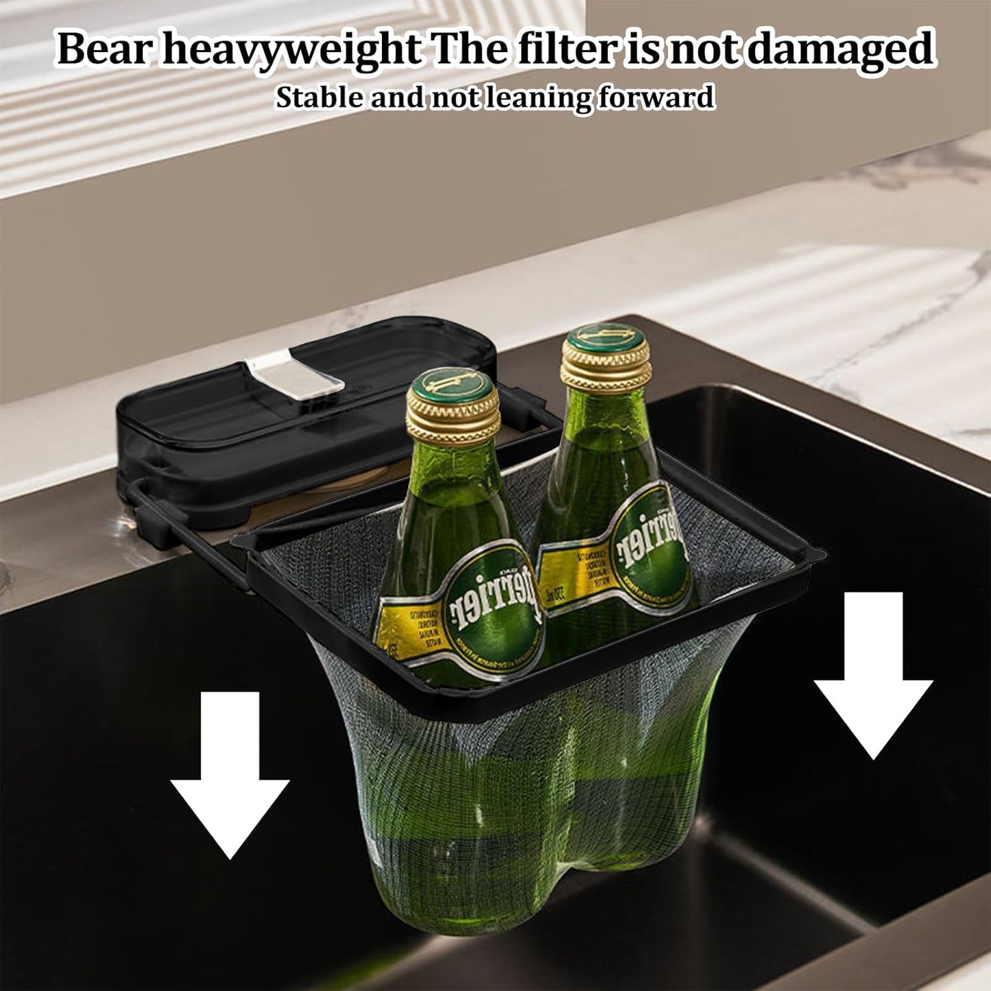 Magic Sink Strainer with 50 Filter Bags