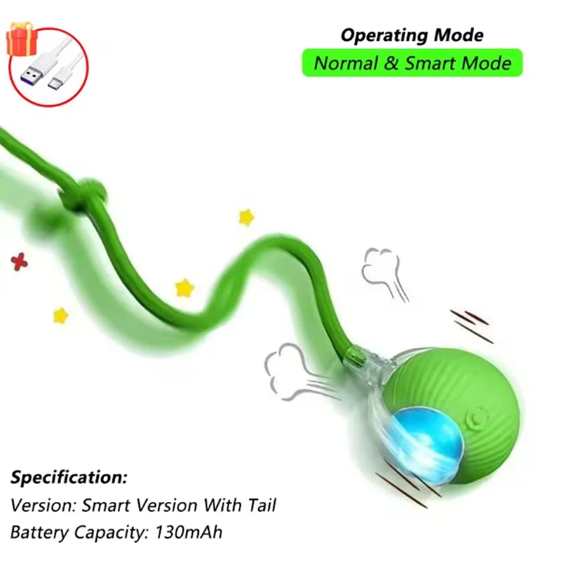 Boredom-Busting Cat Play Ball