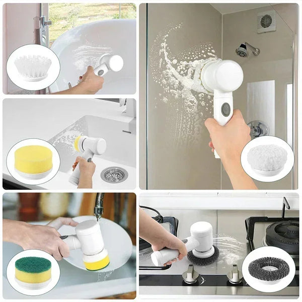 Easy Clean Spin Scrubber