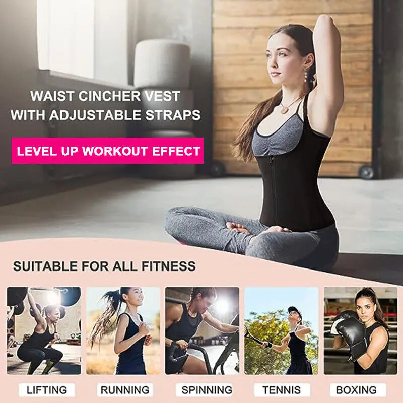 SlimFit Sauna Sweat Vest