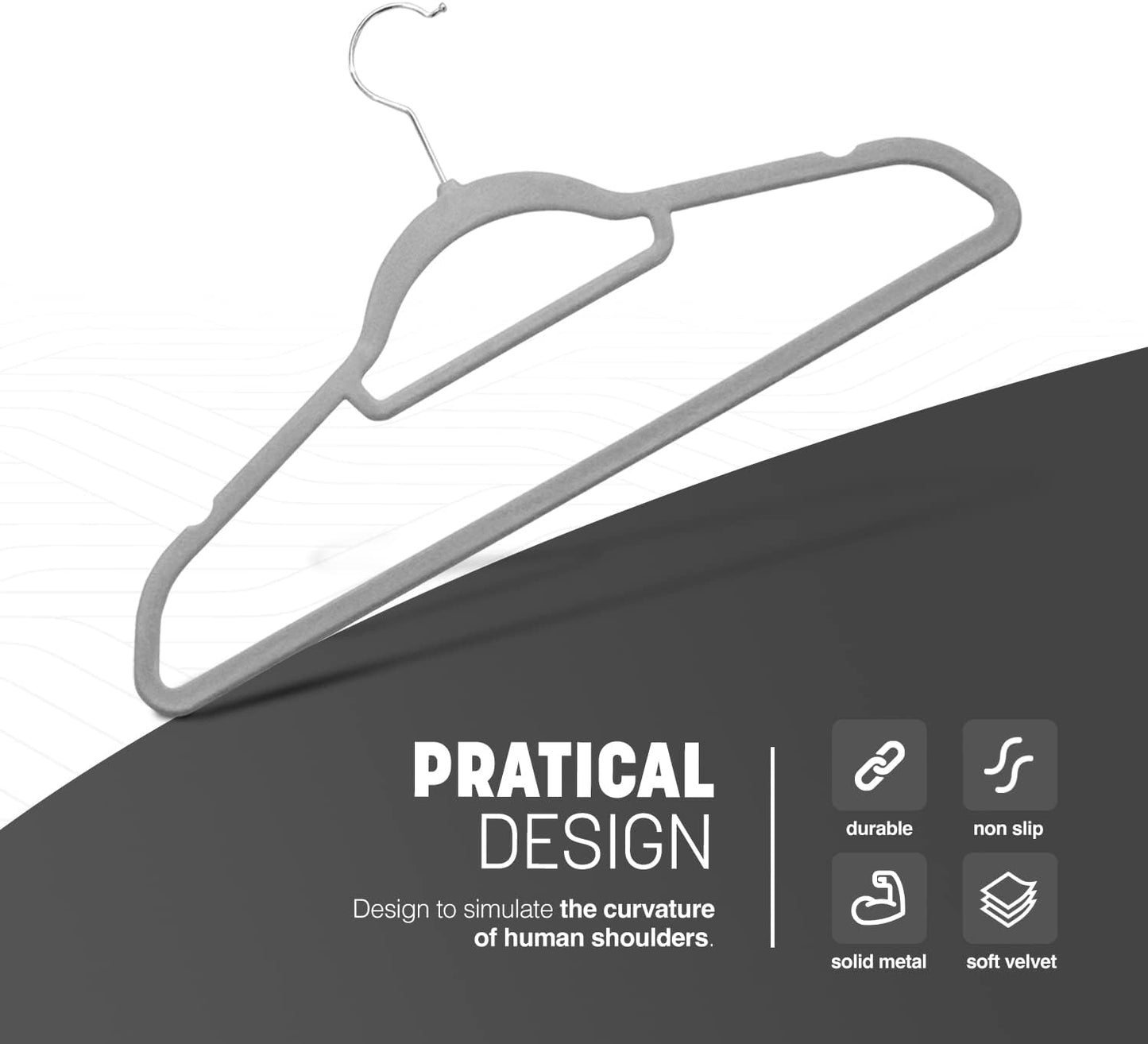 Non Slip Velvet Hangers