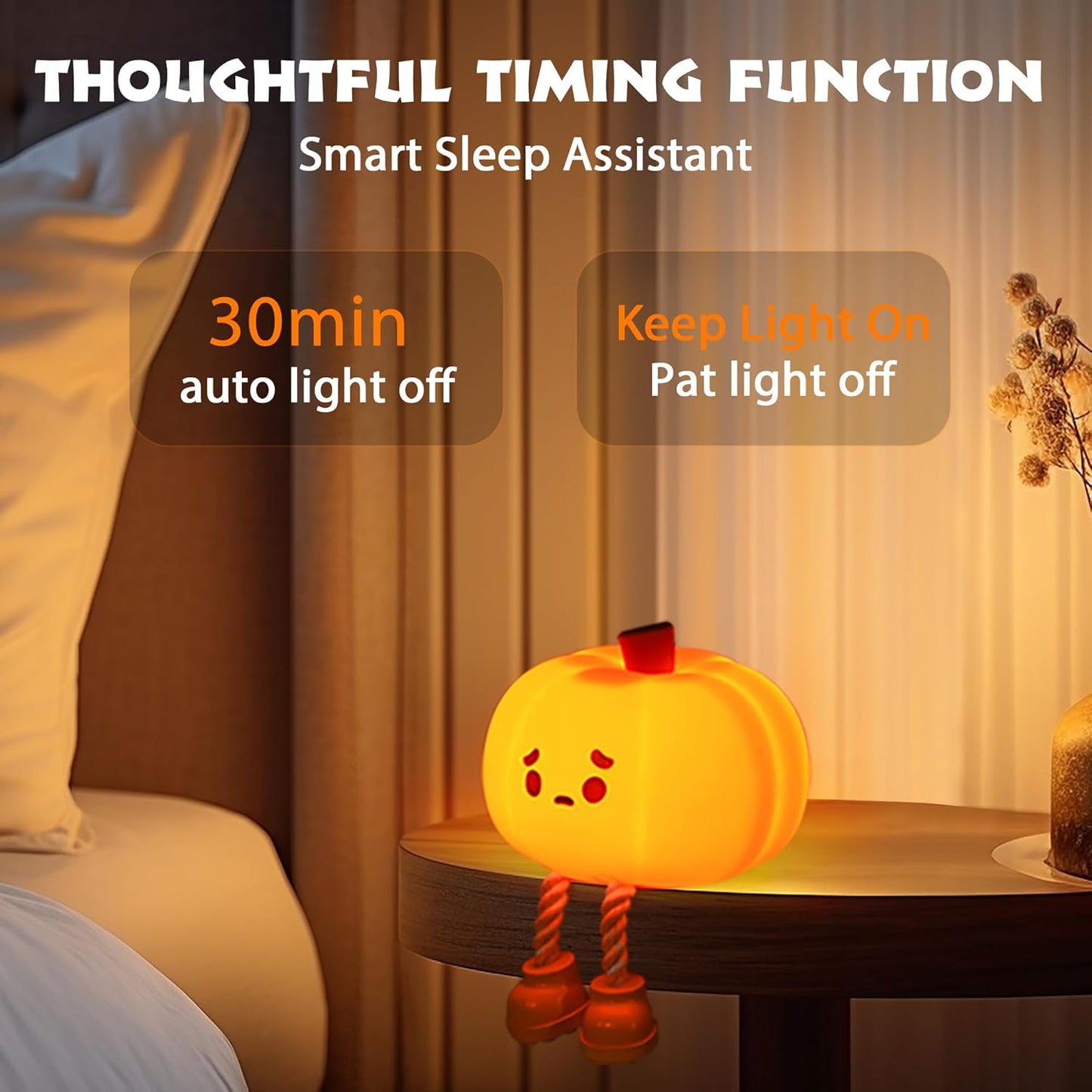 Pumpkin Glow Night Light