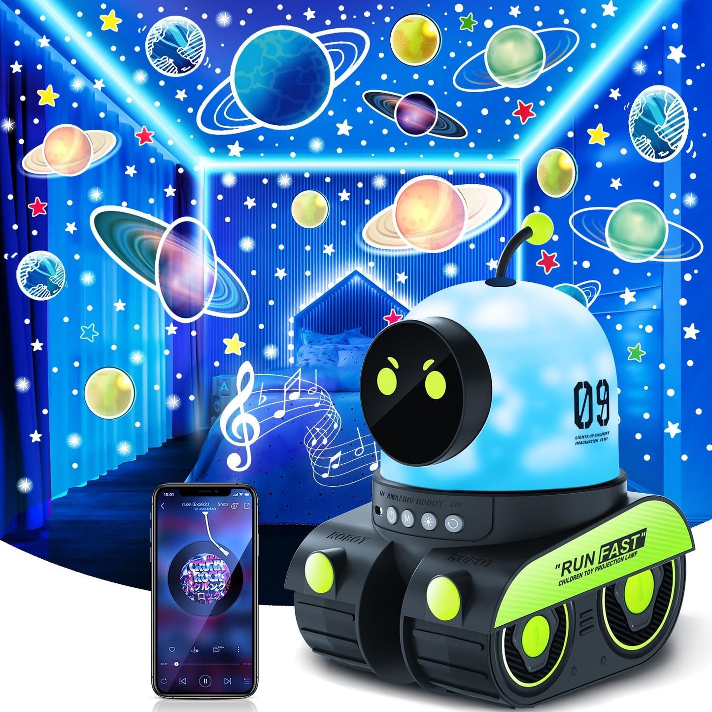 Starry Night Projector for Kids