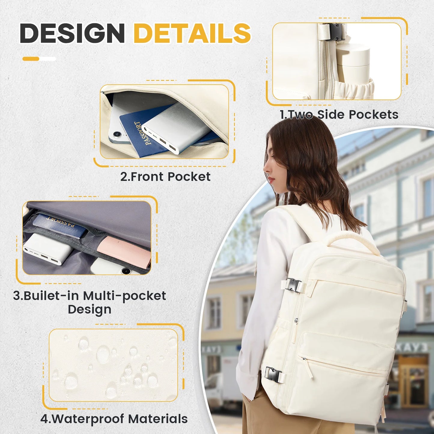 Smart Travel Companion Backpack