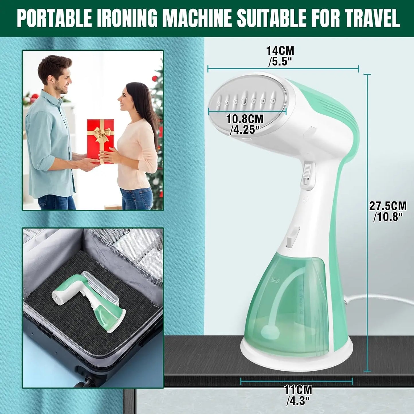 Portable Wrinkle-Free Steamer
