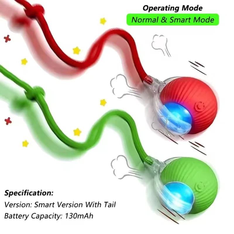 Boredom-Busting Cat Play Ball